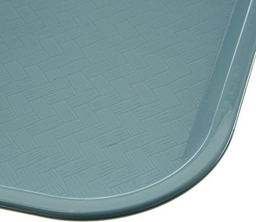Carlisle FoodService Products Café Cafeteria Tray, Fast Food Tray for Restaurant or Commercial Use, 14" x 18", 1 Count, Slate Blue