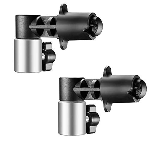 Selens 2 PCS Photography Studio Reflector Holder with 5/8" Stud for Light Stand - size: 2PACK