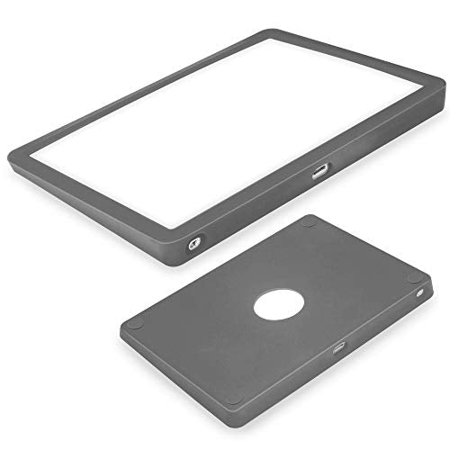 Silicone case for Magic Trackpad 2 Silicon case for Apple Wireless Touchpad Apple Trackpad Protective Cover，Anti-dust and Anti-Scratch Washable Wear-Resistant Silicone Skin (Dark Gray) - color: dark grey