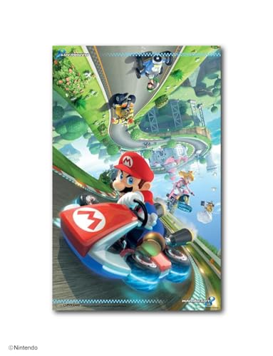 Pyramid America Super Mario Poster - Mario Kart 8 Poster - 11 x 17 inch Video Game Room Decor, Room Office & Gamers – Nintendo Decorations