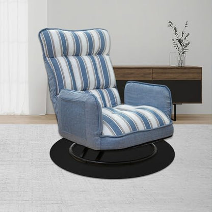 2PCS New Recliner Pads for Hardwood Floors, Non-Slip Diatom Mud Under Recliner Swivel Chairs Floor Protectors, Round Furniture Mats to Keep Furniture from Scratches, Furniture Gripper Pad