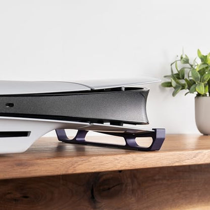 Glistco Skates - Horizontal Stand Compatible with PS5 Slim (Galaxy Purple) - color: Galaxy Purple