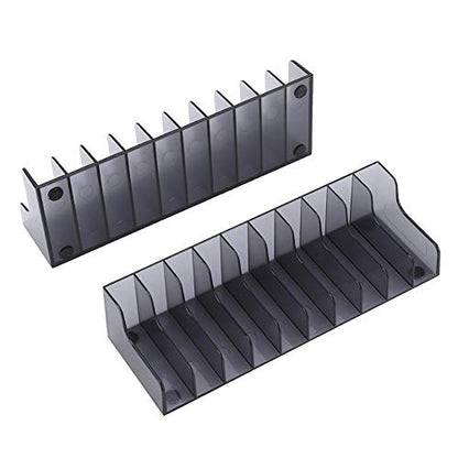 Ciglow Game Disk Storage, 2 PCS Game CD Disk Rack Bamboo Storage Stand supporto adatto per/Slim/PRO/XBOXONE S.