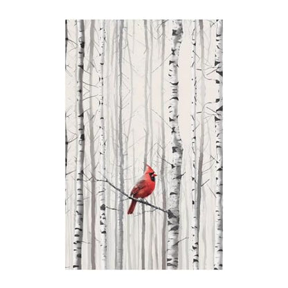 Christmas Cardinal Birds Sofa Headrest Covers Recliner Headrest Protector Cover Couch Back Covers Non Slip Lounge Chair Furniture Protector for Living Room