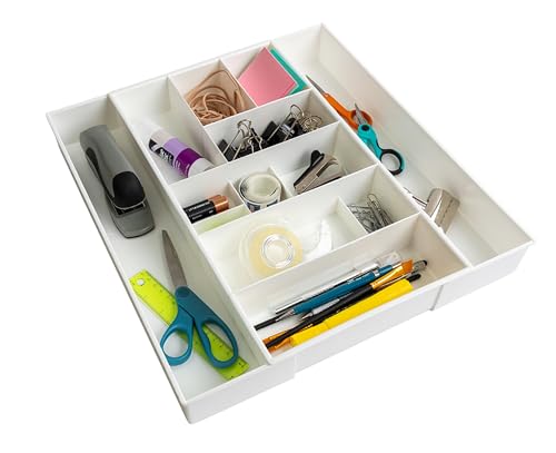 Dial Industries Expandable Junk Drawer Desk Organizer Storage Tray - style: Junk