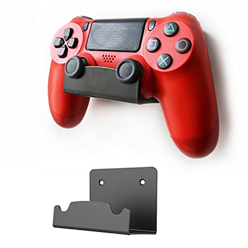 Monzlteck New Wall Mount for PS4 Controller,Compatible with PS5 Controller,Screw-Free Application（1 Piece）