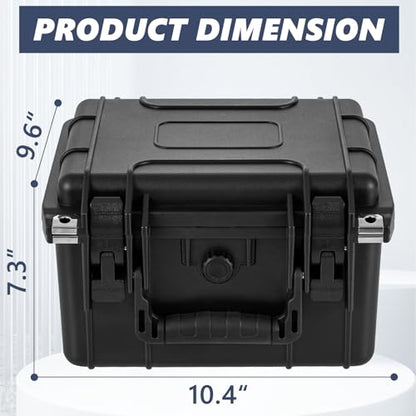 Graded Card Case - IP67 Waterproof Storage Box for 40+ CSG, BGS, SGC, Top Loaders Graded Sports Trading Cards - size: M (holds 40+ Graded Cards--waterproof)