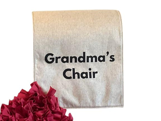 Headrest covers for recliners furniture slipcovers furniture protectors headrest for sofas loveseat theater chairs office chair chair pads Perfect for gifts MADE IN USA.17x27By: Bittlemen Co (Grandma) - color: Grandma