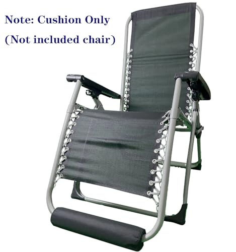 Zero Gravity Chair Cushion for Foot Rest 2 Pack, Universal Folding Loungers Anti Gravity Recliners Outdoor Chaise Patio Lawn Camping Chairs Footrest Padding for Outside - size: 2 Pack