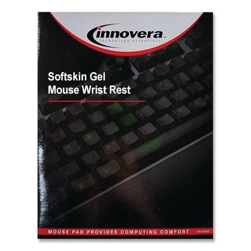 Innovera Softskin Gel Wrist Rest, Black