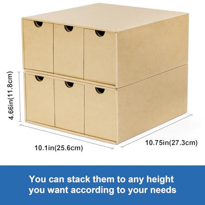 Card Storage Box for Toploader, 12 • 600 Count Cardboard Trading Card Organizer Box with Dividers for Sports TCG Mtg, brown