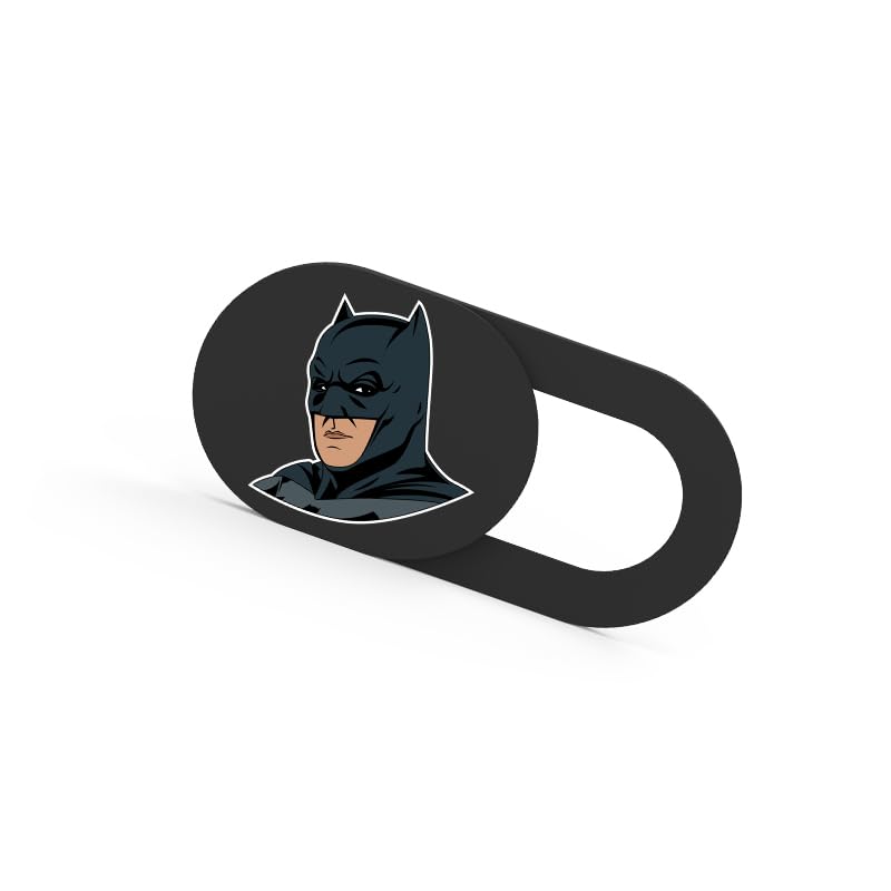 Ultra-Slim Laptop Camera Cover Slide | 0.03 Inch Thick | Upholds Digital Privacy | Compatible with Mobiles, Tablets, Desktops & Laptops (Super Hero Set 1-6 Pack) - style: Super Hero Set 1 - 6 Pack