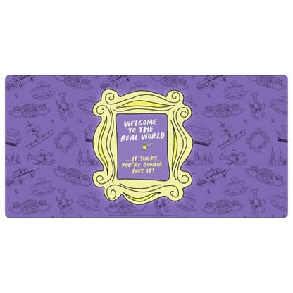 Head Case Designs Officially Licensed Friends TV Show Peephole Frame Graphics 23.62 x 11.81 x 0.12 inches (600 x 300 mm) - L Gaming Office Desk PC Keyboard Mouse Mat Pad - size: 23.62 x 11.81 x 0.12 inches (600 x 300 mm) - L