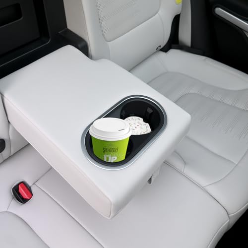 Cute Small Flower Ceramic Cup Holders - Pack of 2, Keep Cup Holders Clean and Dry, Drink Cup Car Holder Coasters with A Finger Notch - color: Cute Small Flower