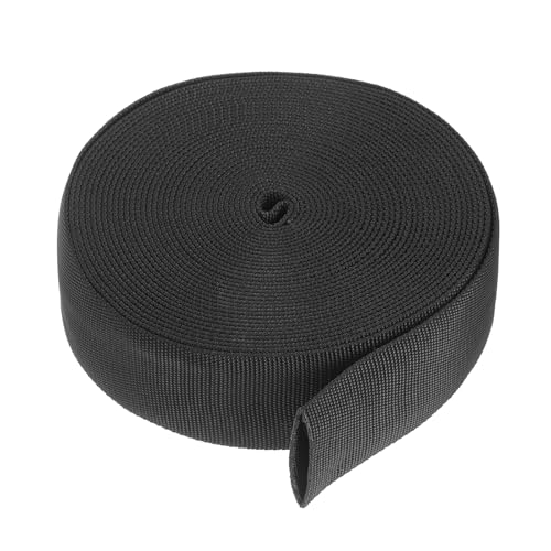 HARFINGTON Nylon Protective Hose Sleeve 1.1" ID 33FT Cable Cover Sheath Hydraulic Hose Protector Wrap for Welding Cord Tig Torch Hydraulic, Black - size: 1.1" ID 33FT