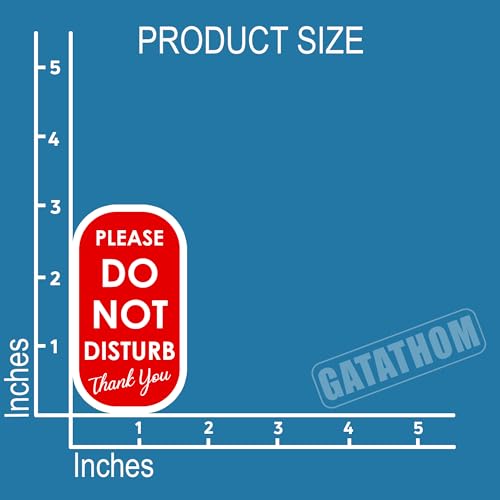 (3Pcs) Please Do Not Disturb Sticker – Funny Privacy Stickers for Office Door, Home Office, Zoom Meeting, Online Class, Workspace, Laptop Water Bottle Cup, Waterproof Vinyl Decal, 3" x 1.7" - color: Please Do Not Disturb Thank You