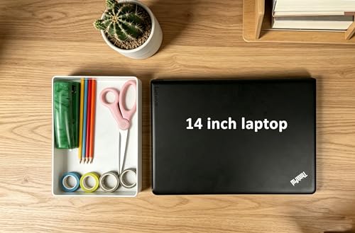 Amazon Basics Rectangular Plastic Desk Organizer with Storage Trays, Accessory Tray, Drawer Organizer, 9.4 x 6.7 x 2 inch, White - size: 9.4" x 6.7" x 2"