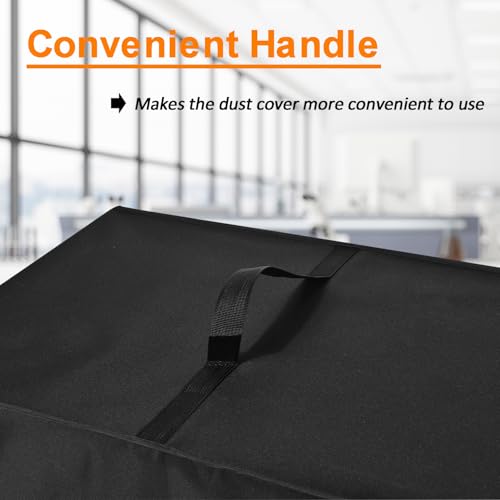 Printer Dust Cover Antistatic Water-Proof Cover Heavy Duty 600D Nylon Dust Sleeve for HP, EPSON,CANON, BROTHER, printer Universal Case Protector for Printer (11.8''D × 15.7''W x 7.1''H)