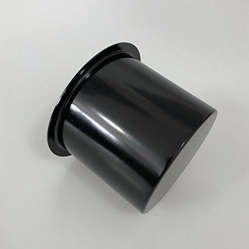 Yuanhe Aluminum Jumbo Cup Holder - 10 Pack Black Poker Table Cup Holder Insert for Casino Game Table Sofa Boats Pontoon Marine Bench Desk RV Cars & Trucks - color: black