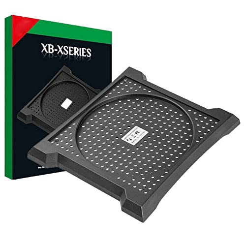 Vertical Cooling Stand for Xbox Series X Console, Base Vertical Xbox Series X Holder Stand -Black