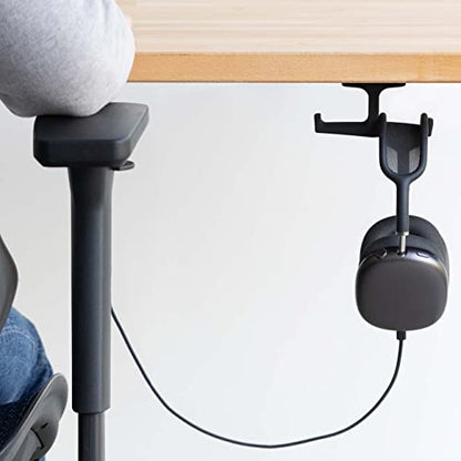 Elevation Lab The Anchor™ - THE Original Under-Desk Headphone Stand Mount Holder - size: Single - The Anchor