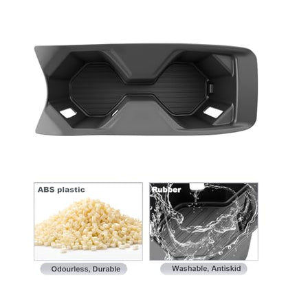 SKTU 2025 2026 Camry Cup Holder for 2025 2026 Toyota Camry (LE/SE/Nightshade/XLE/XSE) Central Control Cup Holder Toyota Camry 2025 2026 Accessories Durable Rubber Cup Pad - color: 2025 2026 Camry Cup Holder