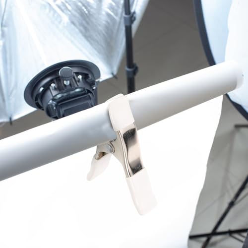 jojofuny 3Pcs Heavy Duty Spring Clamps for Backdrop Stand Photography Background Clips 3.93 X 2.95 X 0.78 in Spring Clips for Home Decoration and Photo Studio