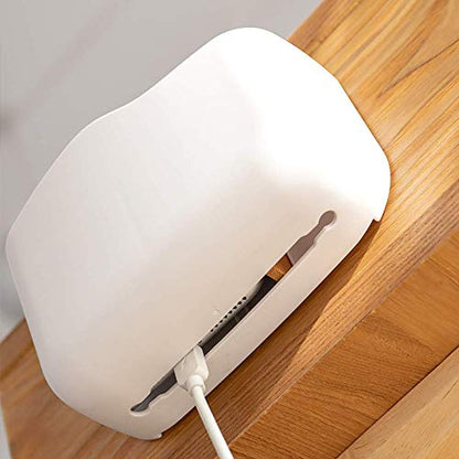 Poeland Remote Control Holder Wall Mounted Universal TV Remote Organizer Caddy Box