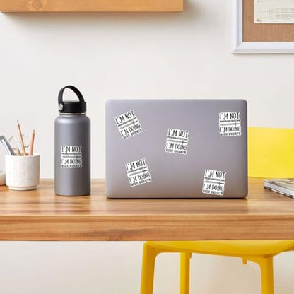 3 Pcs I'm Not Procrastinating I'm Doing Side Quests Sticker – Funny Gamer Quote Vinyl Decal Waterproof for Laptop, Water Bottle, Notebook, Car, Gift for Gamers, RPG Fans, Fantasy Lovers – 3 Inch