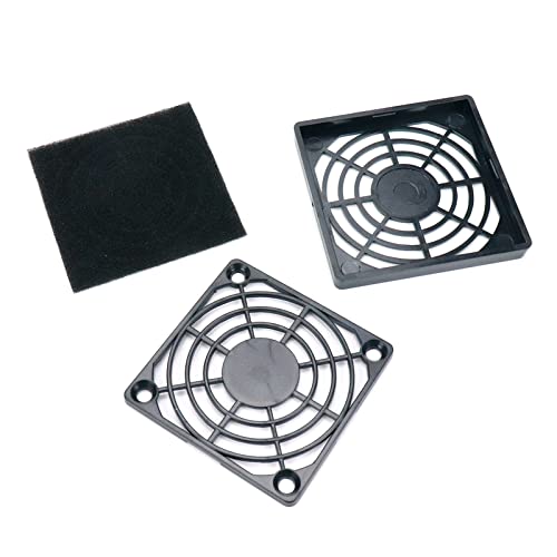 2.36 Inch/60mm PC Cooler Fan Dust Filter Dustproof Cover Computer Case Mesh 4PCS - size: 60MM