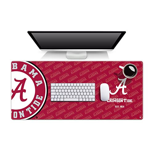 YouTheFan NCAA Alabama Crimson Tide Logo Series Desk Pad - style: Alabama Crimson Tide