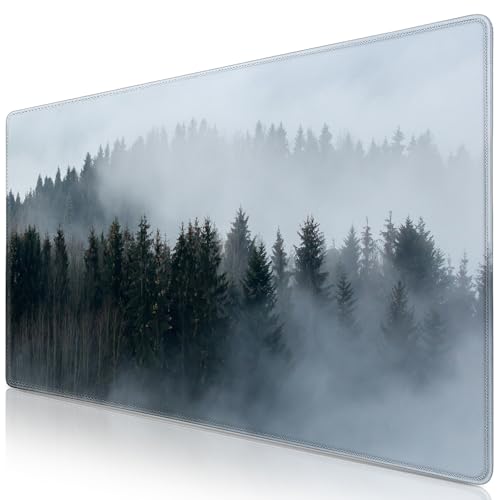 Canjoy Gaming Mouse Pad, Large Extended Mouse Pad Big Computer Mousepad for Home Office Gaming Work 31.5x15.7inch - color: Spruce in Fog