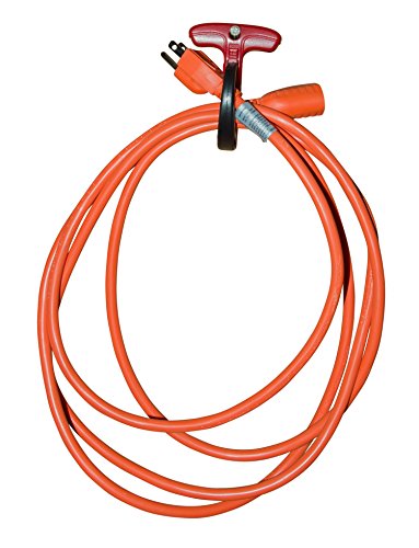 Gardner Bender CW-T1RR50 Small Cable Wraptor, 1½Inch. Diameter, Trigger Release, Reusable, Secures Cable, Wire, Tubes, Hoses & Household Goods, Black & Red - size: Small (1 Count)
