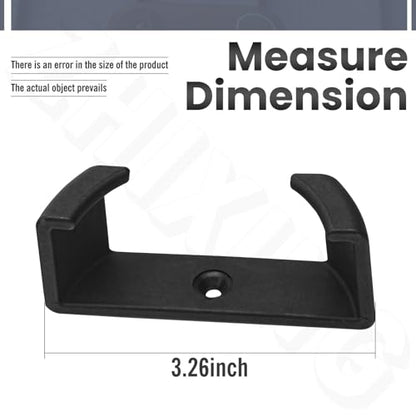 Hockey Puck Wall Mount Display (4 Pack) Wall Rack Holder Brackets for Collectible Pucks & Game Winning Pucks, Wall-Mountable, Holder for all Ice hockey