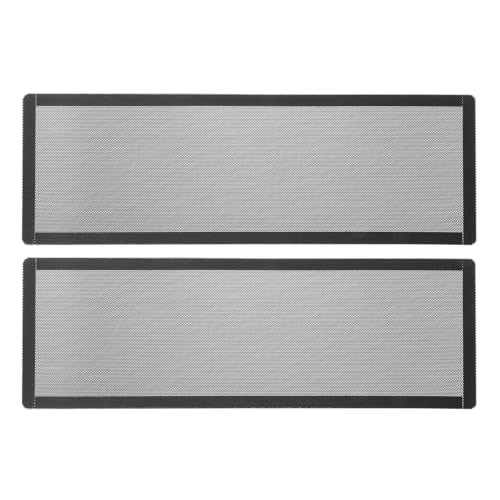Computer Case Fan Dust Filter, 360mm x 120mm Magnetic Frame, Dust Proof Case Covers for Computer Fan (Black)