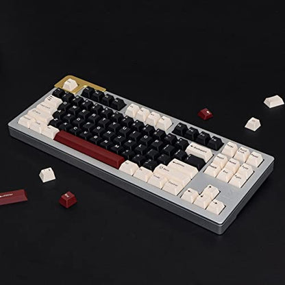 Sumgsn Keycaps 163 Keys Cherry Profile Doubleshot Rome Keycap Set Fit for Alice Keyboard 61/64/87/104/108 Cherry Mx Switches Mechanical Keyboard - color: Rome Keycaps