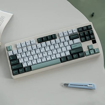 Sumgsn 163 Keys Doubleshot Keycaps Cherry Profile Botanical Keycaps Set Fit for 61/64187/104/108 Cherry Mx Switches Mechanical Keyboard - color: Botanical Keycaps