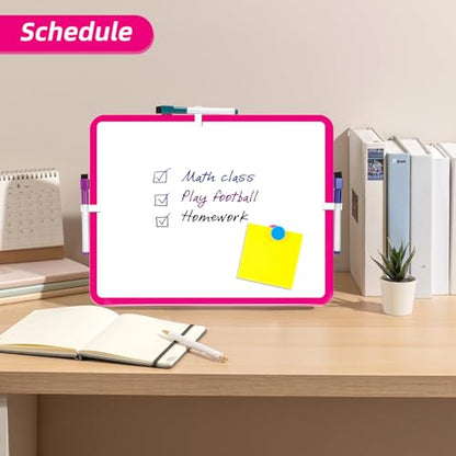 VUSIGN Small White Board Dry Erase, Dark Pink - color: J-dark Pink