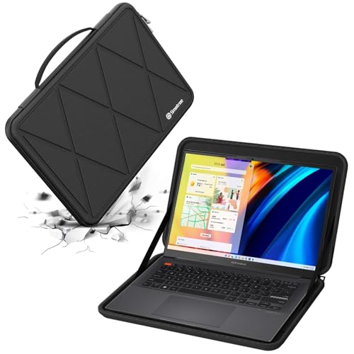 Smatree Hard EVA Protective Sleeve Case Compatible for 13.3 inch ASUS Zenbook 13 OLED UX325 Waterproof and Anti-Shock Bag (X8022T) - color: X Series-Black, size: For 13.3 inch ASUS Zenbook 13 OLED UX325(X8022T)