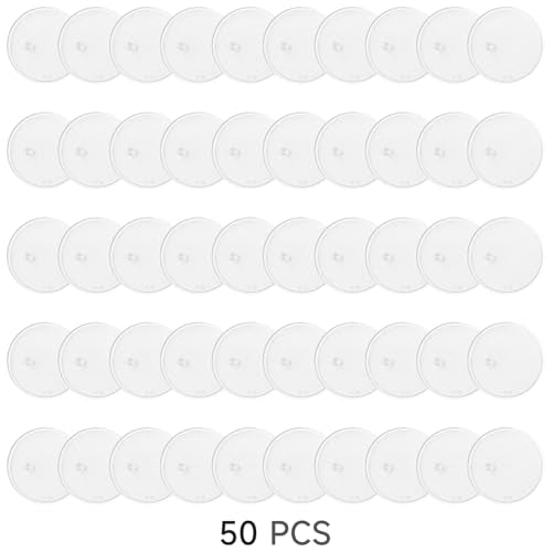 50 Pieces Round Clear Action Figure Display Stands Compatible with 3.75 inch Vintage Star Wars / Gi Joe Figure toy (Fit For 3.75 inch Vintage SW/Gi joe(37.5MM)) - color: Fit For 3.75 inch Vintage SW/Gi joe(37.5MM)