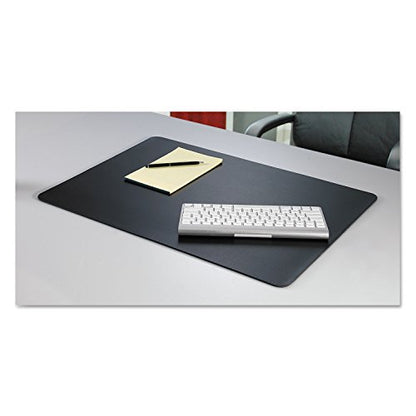 Desk Pad, Computer Mat, Desk Protector Mat, Keyboard and Mouse Pad, Work From Home Essential, Medium, Black