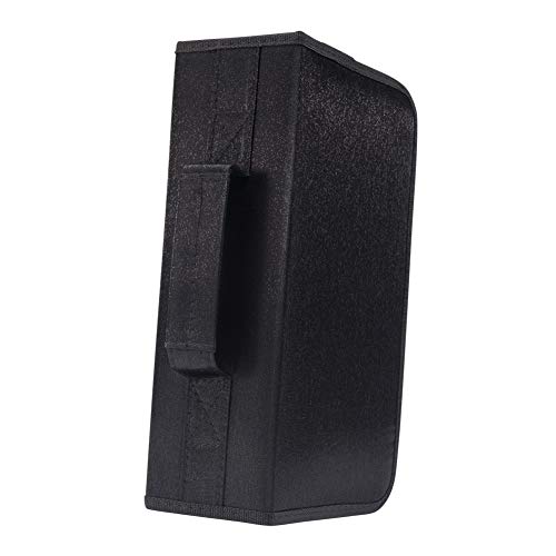 Capacity CD/DVD case Wallet, Storage,Holder,Booklet (128 Black) - color: 128 Black