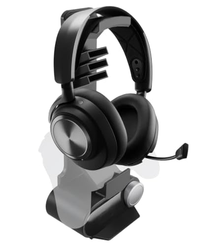 Headphone and Game Controller Stand Compatible with SteelSeries Arctis | Headset Holder Compatible with SteelSeries Arctis Nova Pro Wireless Headsets with Dock for Wireless Base Station - size: With Game Controller Stand