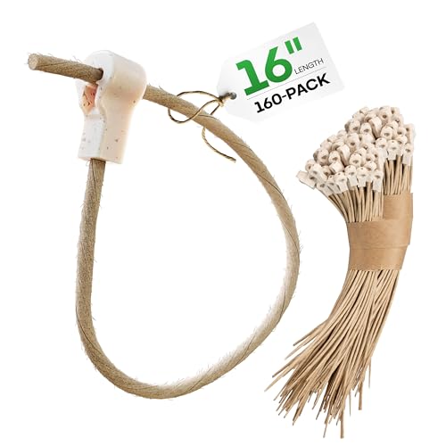 Fiber-Based Eco Zip Ties 16" (160 Pack) - 44 lb Strong Eco-Friendly Tie Wraps - UV & Temperature Resistant FibreStrap for Agriculture, Manufacturing & Cable Management - Universal Use by IDL Packaging - size: 16", 160-Pack