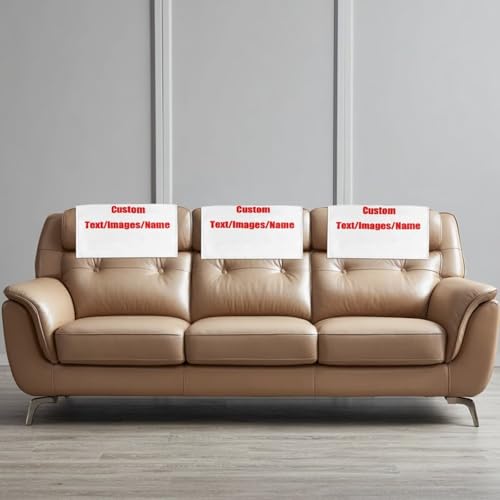Custom Your Own Image Headrest Recliner Protector Personality for Recliner Sofa Couch Loveseat Headrest Cover Hoursewarming Gifts for Friends, 2 Packs - color: A-custom