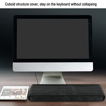 Keyboard Dust Cover, Covers Standard Size PC Keyboards, 1680D Nylon Anti-dust and Waterproof Keyboard Protector Cover Case (17.7 x 7.8 x 2.2 Inch, L)