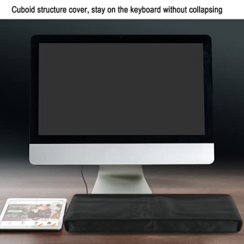Keyboard Dust Cover, Covers Standard Size PC Keyboards, 1680D Nylon Anti-dust and Waterproof Keyboard Protector Cover Case (17.7 x 7.8 x 2.2 Inch, L)