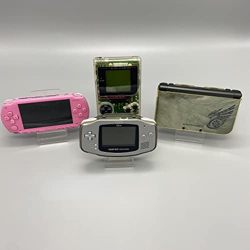 Console Exhibition Bracket for GB GBP GBC GBA PSP PSV 3DS 2DS Clear Plastic Stand Shelf Window Counter Display Showcase (A) - color: A