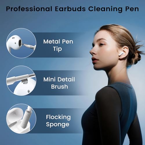 Keyboard Cleaning Kit Laptop Cleaner, 22-in-1 Computer Screen Cleaning Brush Tool, Multi-Function PC Accessories Electronic Cleaner Kit Spray for iPad iPhone MacBook Earbud Camera Monitor