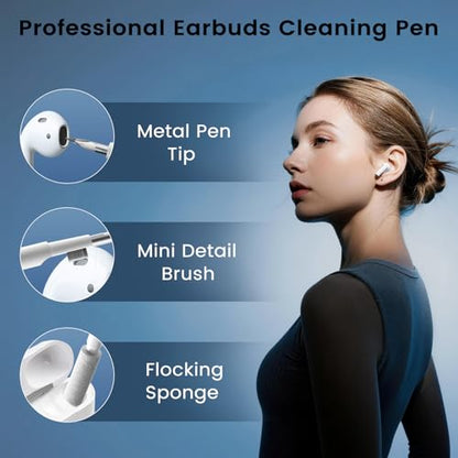 Keyboard Cleaning Kit Laptop Cleaner, 22-in-1 Computer Screen Cleaning Brush Tool, Multi-Function PC Accessories Electronic Cleaner Kit Spray for iPad iPhone MacBook Earbud Camera Monitor